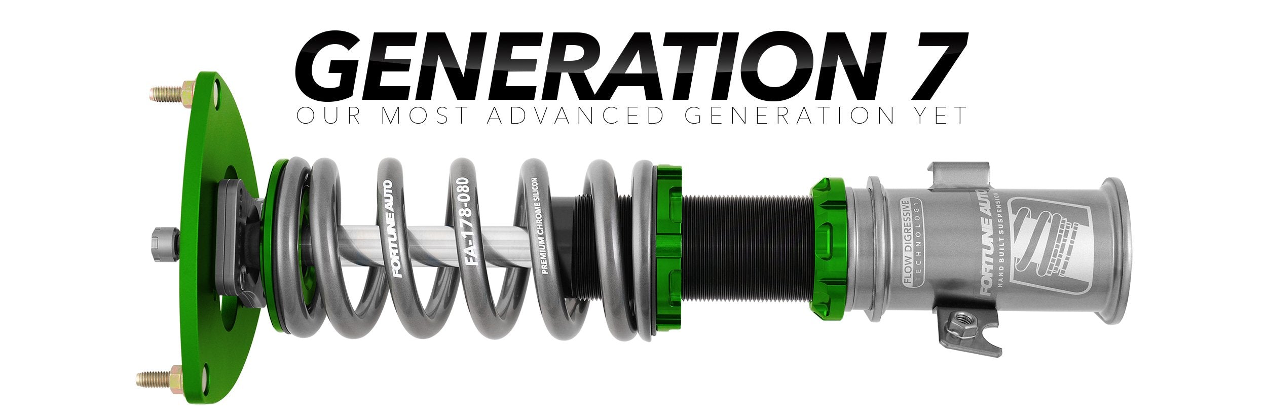 Fortune Auto Generation 7 Coilover Debut