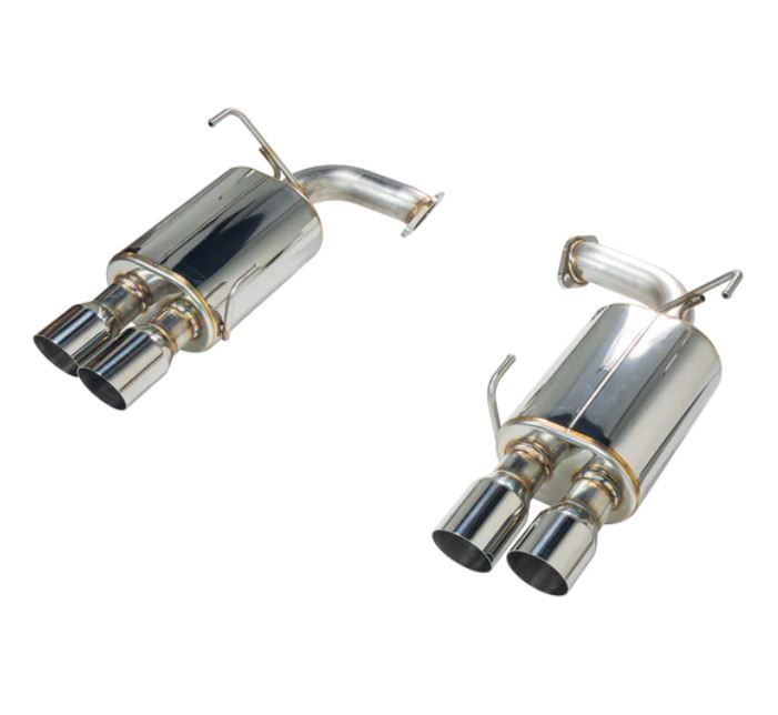 Remark 2022+ Subaru WRX VB Axle Back Exhaust w/Burnt Stainless Steel Single Wall Tip (RO-TTVB-SM)