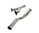 ISR Performance GT Single Exhaust - Hyundai Genesis Coupe 3.8 - Burnt Tip (IS-GT-GEN38-BT)