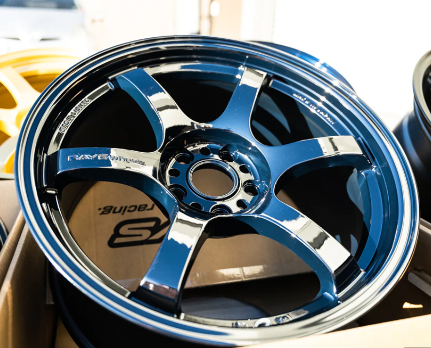 Gram Lights 57DR 17x9.0 +38 5-100 Rueda cromada azul oscuro