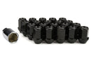 Project Kics 12X1.50 Black Leggdura Racing Lug Nuts (Laser Logo) | 16 lugs + 4 locks