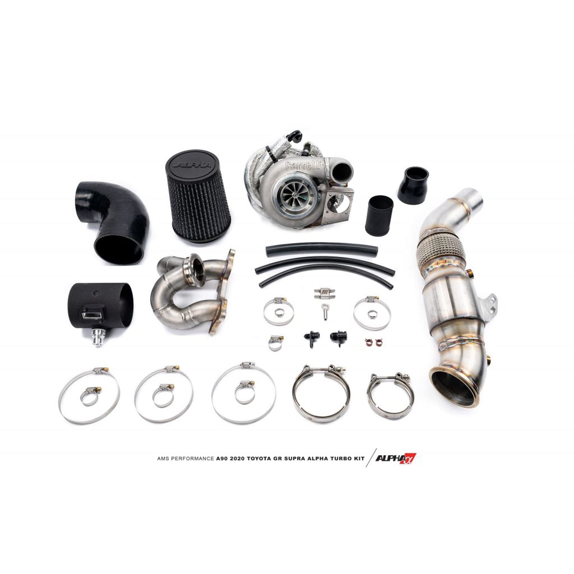 AMS Performance 2020 Toyota GR Supra A90 Alpha 6 GTX3076 GEN II Turbo Kit (amsAMS.38.14.0001-2)